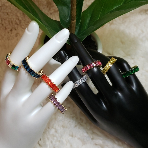 🔥$5 **New 2023** Blue Gemstone Rings - Picture 12 of 12